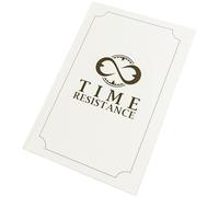 Time Resistance Cuaderno recargable A5 de tapa dura con papel liso - Compatible con diarios