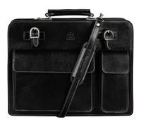 Time Resistance Maletín De Cuero - Bolso De Cuero Con Clase Para Hombre - Maletín De Negocios - Maletín Vintage