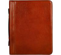Time Resistance Portadocumentos de Cuero - Portadocumentos con Asa de Transporte - Funda Tamaño Tablet