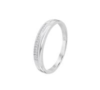 Time RoaD Anillo Mujer con Diamantes Oro Blanco 9K de 375 ml