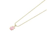 Time RoaD Collar Mujer Oro 9K original - Colgante de Acabado Brillo - Sofisticado Collar con Acabado Refinado LG00304/43 - Collares Mujer - Regalo Cumpleaños, Aniversario, San Valentín, Madre y más