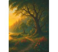 Time Sheet Log - Sunset River Focus: Keep track of work hours and daily productivity with a clear, organized layout.