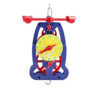 Time Teaching Tool, Educational Telling Time Clock, Learning Clock for Kids, Movable Hands Teaching Clock, Telling Time Learning Tool, Kids Time Teaching Clock, Hands- Time Practice Clock