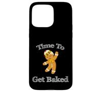 Time To Get Baked, Funny Christmas New Year Cartoon Kawaii Carcasa para iPhone 15 Pro MAX