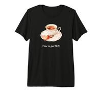 Time To ParTEA Party Funny Teatime Declaración Camiseta Premium
