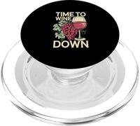 Time To Wine Down Relajación Chill ------- PopSockets PopGrip para MagSafe