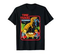 Time Travel Jurassic Sarcastic Retro Funny Adult Humor Camiseta