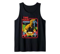 Time Travel Jurassic Sarcastic Retro Funny Adult Humor Camiseta sin Mangas