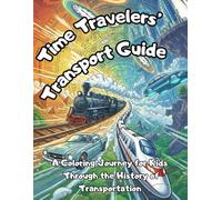 Time Travelers’ Transport Guide: A Coloring Journey for Kids Through the History of Transportation: Explore the Evolution of Travel, Trade, and Exploration - Illustrate the History of How We Move