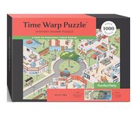 Time Warp - Rompecabezas misterioso de 1000 piezas para adultos, serie de día y noche, un rompecabezas desafiante, difícil y que cambia de imagen para resolver, 67,6 x 48,9 cm, Purrfect Party