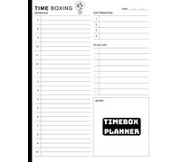 Timebox Planner - Daily Time Boxing Planner to Boost Productivity and Manage Your Time Efficiently