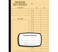 Timebox Planner: Time Management Tool for Prioritizing Tasks, Maximizing Productivity & Achieving Goals