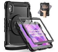 timecity Funda para tablet Lenovo Tab M11 (TB330FU/TB330XU) de 11 pulgadas con soporte para bolígrafo, soporte para lápiz capacitivo, protector de pantalla, correa de mano de 360°, para Tab K11 LTE