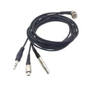 Timeco ~ Systems Ultrasync One Cable de código tiempo dividido BNC único ángulo recto a FVB 3 pines, FGG 0B 5, conector M ni,5mm(70cm)