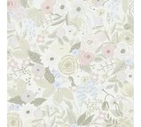 Timeet Autoadhesiva Pintura Mural Blumen 44x600cm Beige Lámina Adhesiva Pintura Mural Con Flores Vintage Blumig Lámina Adhesiva Para Muebles Autoadhesiva Vinyl Wasserdichte Für Schlafzimmer