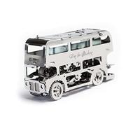 TimeForMachine - Kit de Rompecabezas mecánico 3D, de Metal, simpático Modelo Double Decker