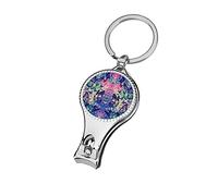 Timeless - Cortaúñas con diseño de mariposas y galaxia, lindo cortaúñas, cortaúñas para los pies, para mujeres y hombres