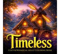 Timeless: Cozy & Whimsical Adult Coloring Book for Relaxation and Mindfulness: Intricate, Detailed Evergreen Scenes for Deep Focus, Calm, and Creative Immersion