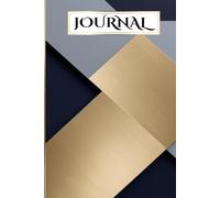 Timeless Elegance: Navy Blue & Gold Premium Journal: A Luxurious Writing Experience on Deep Navy Blue Paper with Metallic Gold Accent