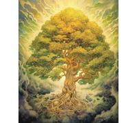 Timeless Tree Journal: A mystical dream notebook for designing, writing & tracking your dreams - 198 lined white page diary 7.5"x9.25"