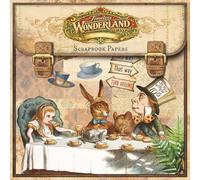 Timeless Wonderland Scrapbook Papers: Alice's Adventures in Wonderland Inspired Vintage Victorian Ephemera Backgrounds | 24 Double-Sided Sheets (48 ... Journals, Collage, Scrapbooking & Card Making