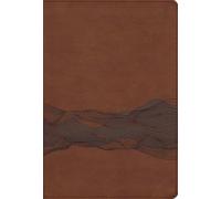 Timeline Bible: A Chronological Study Through Scripture, Niv, Brown, Red Letter, Comfort Print