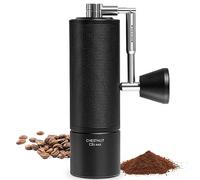 TIMEMORE Chestnut C3s Max - Molinillo de café manual, cuerpo de metal integrado mejorado, fresa cónica S2C de acero inoxidable, molinillo de café de mano con mango plegable, para espresso a prensa