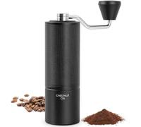 TIMEMORE Chestnut C3S - Molinillo de café manual con rebaba cónica S2C de acero inoxidable, cuerpo totalmente metálico, ajuste ajustable para espresso/vertido/prensa francesa, capacidad de 25 g