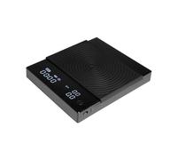 TIMEMORE Número de básculas de cocina, básculas de café con cronómetro, básculas básicas de cocina 2.0 básculas de cocina 2000 gramos de té, comida negra
