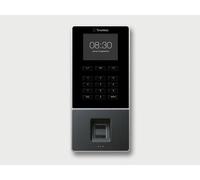 Terminal de fichaje basado en la nube TimeMoto TM-626 con lector de huella dactilar, lector de tarjetas RFID/llavero RFID y PIN, para hasta 200 usuarios, informes de horas trabajadas, wifi