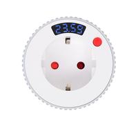 Timer Digital Single Digital Display Countdown Timer 15 Minutes to 24 Hours for All Types of Household EU Plug