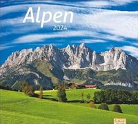 Times&more Alpen Bildkalender 2024