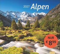 times&more Alpen Bildkalender 2027: Wandkalender mit beeindruckenden Fotos schroffer Gipfel und luftiger Höhen. Dekorativer Poster-Kalender für Bergfreunde.