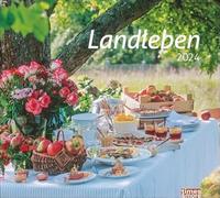 Times&more Landleben - Calendario 2024 con imágenes de naturaleza idílica en un calendario de pared 2024. Calendario con fotos de alta calidad de bodegones rurales.