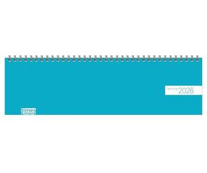 times&more Petrol Wochenquerplaner 2026: times&more - Bunter Tischkalender. Handlicher Wochenplaner im Querformat. Tischquerkalender 2026 zum Planen von Terminen.