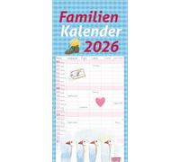 times&more Schaffner Familienplaner 2026: Schöner Familien-Kalender, liebevoll gestaltet von der bekannten Grafikerin. Wandkalender für Familien, dekorativ und praktisch! times&more