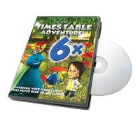 Times Table Adventure 6X Table : The Revishroom Encounter [DVD] [Reino Unido]
