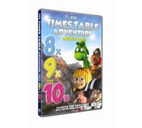 Times Table Adventure : 8X, 9X and 10X Multipack [DVD] [Reino Unido]