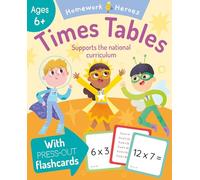 Times Tables: With Press-Out Flashcards (Homework Heroes)