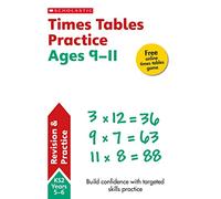 Times Tables Workbook for children Ages 9-11 with free online practice test (National Curriculum Times Tables)