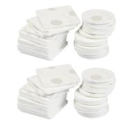 TIMESETL 150 Piezas de Almohadilla de Espuma Adhesiva de Doble Cara Cinta Adhesiva Fuerte de Montaje, Cuadradas Y Redondas Almohadillas Adhesivas EVA