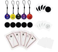 Timeskey NFC NTAG 215 NFC - Juego de 30 pegatinas y tarjetas NTAG215 NFC etiquetas NFC, compatible con TagMo, Amiibo, 504 bytes Memory