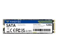 Timetec 128 GB SSD 3D NAND TLC SATA III 6 GB/s M.2 2280 NGFF 64 TBW Velocidad de Lectura de hasta 530 MB/s SLC Cache Performance Boost SSD Interno para computadora portátil y de Escritorio