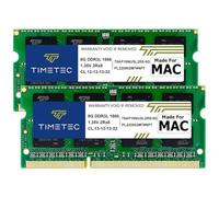 Timetec 16GB Kit(2x8GB) Compatible con Apple iMac Finales de 2015 (27 Pulgadas con Pantalla Retina 5K) DDR3L 1867 MHz/1866 MHz PC3L-14900 2Rx8 CL13 1,35 V 204 Pines SODIMM módulo de Memoria Mac RAM