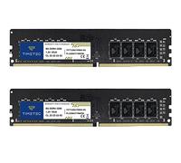 Timetec 16GB Kit(2x8GB) DDR4 3200 MHz (PC4-3200AA) PC4-25600 UDIMM - Sin ECC, sin búfer, 288 Pines, 1,2V CL22, Memoria RAM para Ordenadores de sobremesa.