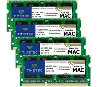 Timetec 16GB KIT(4x4GB) Compatible for Apple DDR3 1067MHz / 1066MHz PC3-8500 CL7 Dual Rank for iMac (Late 2009 21.5-inch / 27-inch) SODIMM M