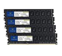 Timetec 16GB Kit(4x4GB) DDR3 1333MHz PC3-10600 Non-ECC Unbuffered 1.35V / 1.5V CL9 2Rx8 Dual Rank 240 Pin UDIMM Memoria RAM Módulo para Actualizacion para PC Computadora de Escritorio
