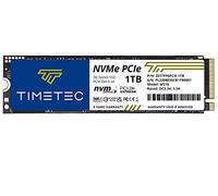 Timetec SSD de NVMe PCIe Gen3x4 8Gb/s M.2 2280 3D NAND TLC 150TBW Alto Rendimiento SLC Cache Velocidad de Lectura/Escritura hasta 2.100/1.600 MB/s Unidad Interna de Estado sólido PC Escritorio (1TB)