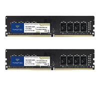 Timetec 32GB Kit (2x16GB) DDR4 2400MHz PC4-19200 Non-ECC Unbuffered 1.2V CL17 2Rx8 Dual Rank 288 Pin UDIMM Computadora de Escritorio Memoria RAM Módulo Actualización (32GB Kit(2x16GB))