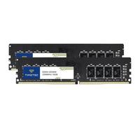 Timetec 32GB Kit (2x16GB) DDR4 3200MHz PC4-25600 CL16 1.35V Non-ECC Unbuffered Single Rank Diseñado para Juegos y gráficos Compatible con AMD e Intel Desktop PC Computer Memory RAM Module Upgrade